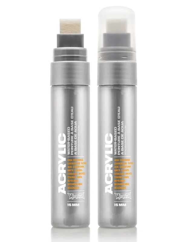 Acrylic Paint Marker 15mm - Silver Matt M1100