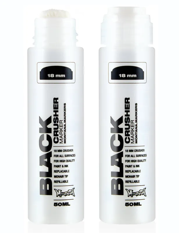 Empty Marker Pen - 18mm Crusher (50ml)