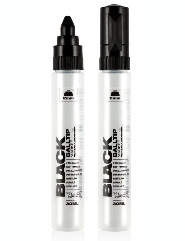 Empty Marker Pen - 2mm Balltip
