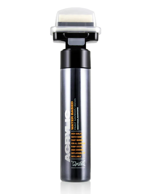 Acrylic Paint Marker 30mm - Shock Black S9000