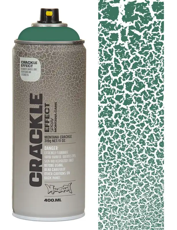 Crackle Effect Spray Paint 400ml - Patina Green EC6000