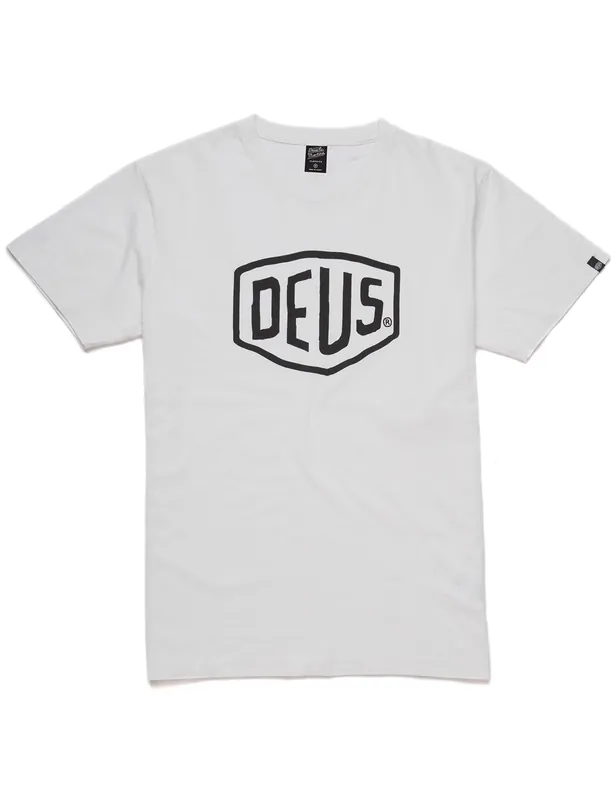 Shield Logo T-Shirt - White