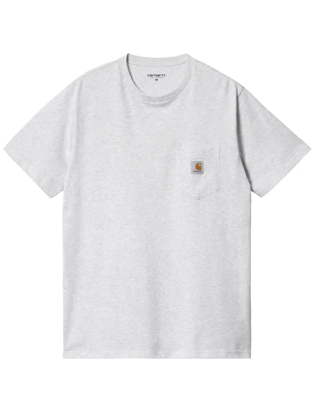 Pocket T-Shirt - Ash Heather