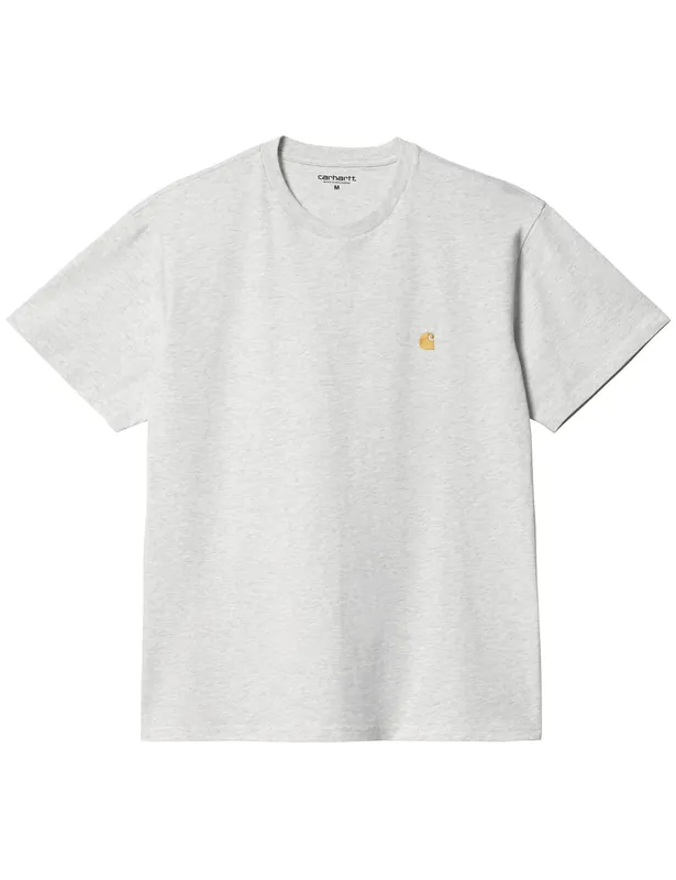 Chase T-Shirt - Ash Heather/Gold