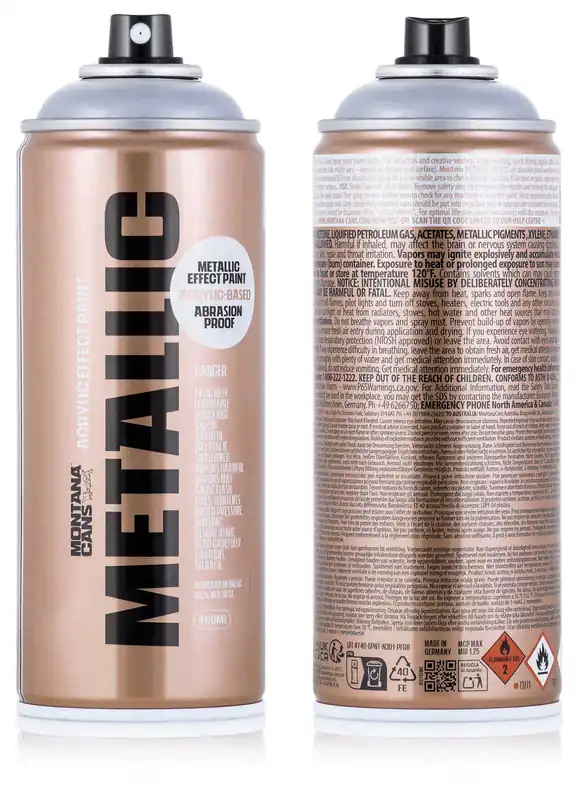 Metallic Effect Spray Paint 400ml - Graphite EMC7060