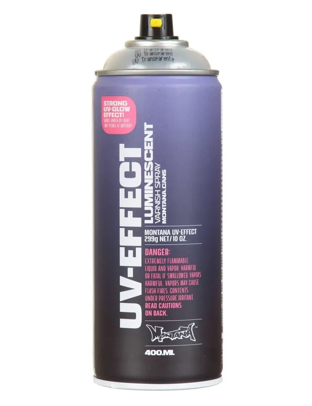 UV-Effect Transparent Spray Paint 400ml - UV-Effect UV1000