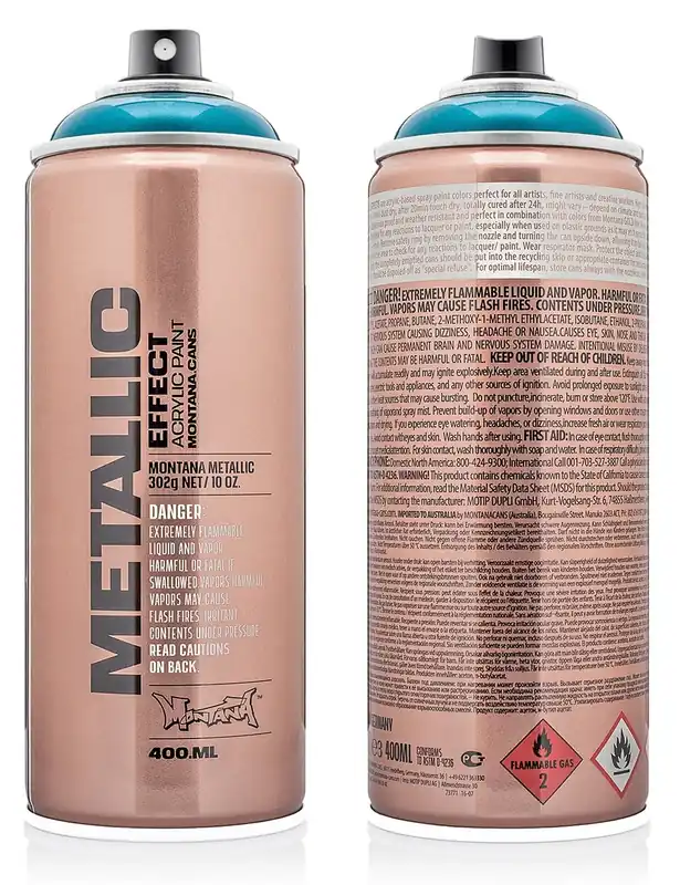 Metallic Effect Spray Paint 400ml - Silver EMC7010