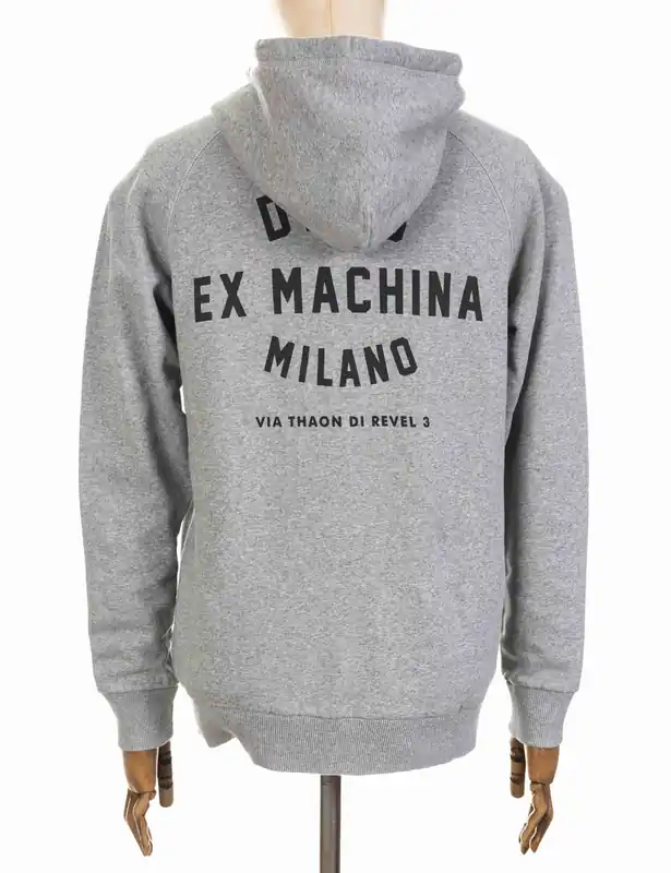 Milano Address Hooded Sweat - Grey Heather