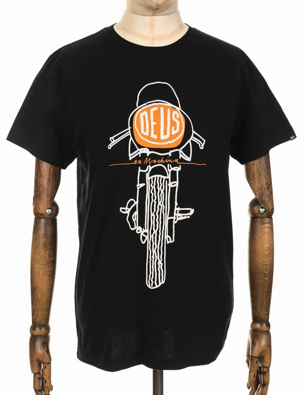 Frontal Matchless T-Shirt - Black
