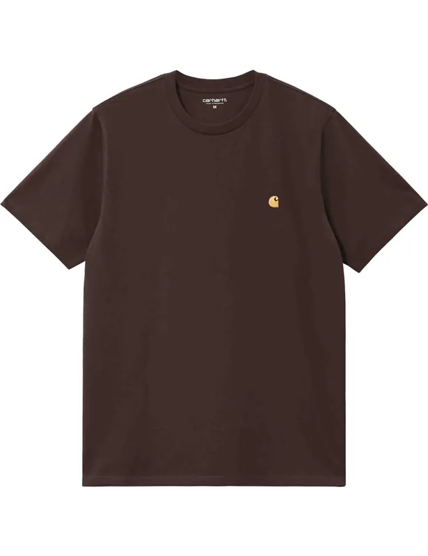 Chase T-Shirt - Tobacco/Gold