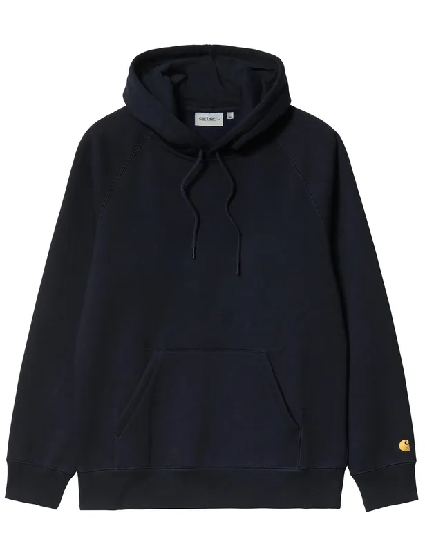 Chase Hooded Sweatshirt - Dark Navy/Gold
