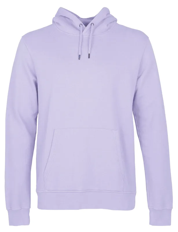 Organic Hooded Sweat - Soft Lavender