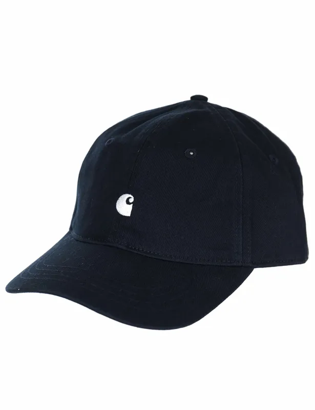 Madison Logo Cap - Dark Navy/White