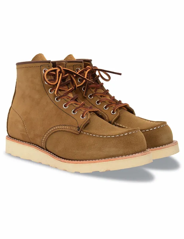 8881 Heritage 6" Moc Toe Boot - Olive Mohave Leather