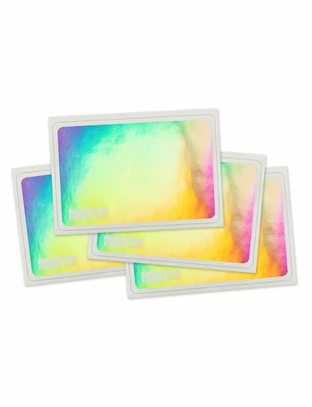 Hologram Eggshell Stickers - Montana