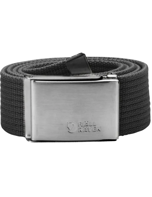 Canvas Belt - Dark Grey