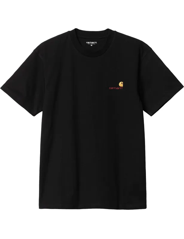 American Script T-Shirt - Black