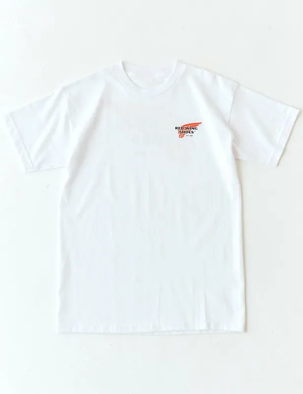 97403 Red Wing Logo T-Shirt - White