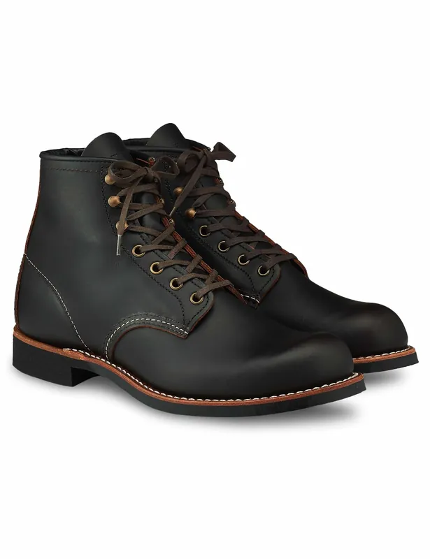 3345 Heritage 6" Blacksmith Boot - Black Prairie Leather