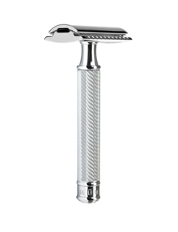 R89 Traditional Safety Razor (Closed Comb) - Chrome