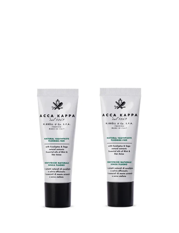 Toothpaste Travel Sized - Natural Fluoride Free (12.5ml x2)