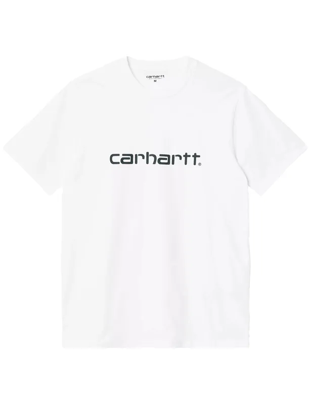 Script T-Shirt - White/Black