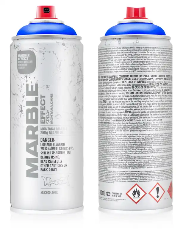 Marble Effect Spray Paint 400ml - Blue EM5000