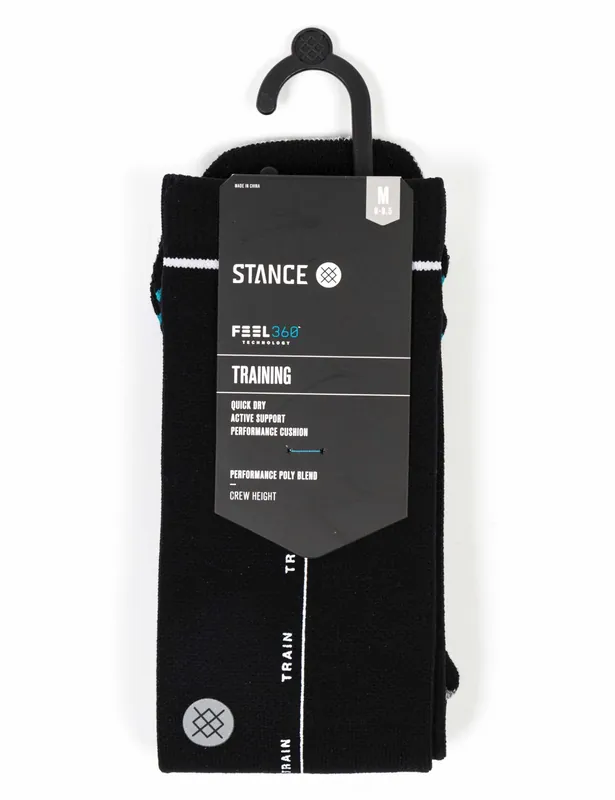 Fields Crew Socks - Black