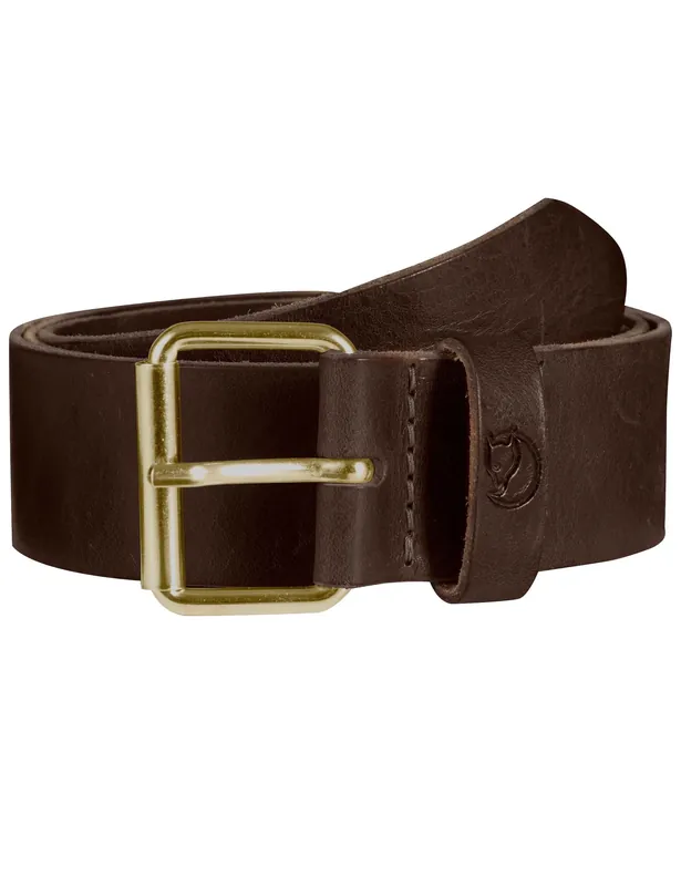 Singi 4cm Leather Belt - Brown