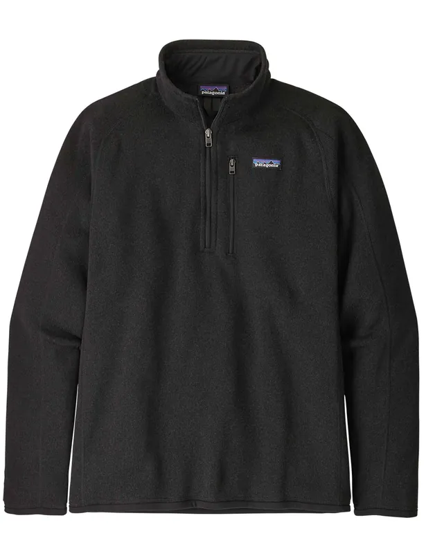 Better Sweater 1/4 Zip Fleece Pullover - Black