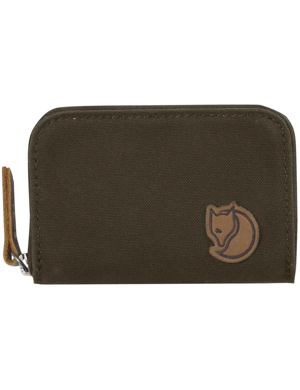 Zip Card Holder - Dark Olive