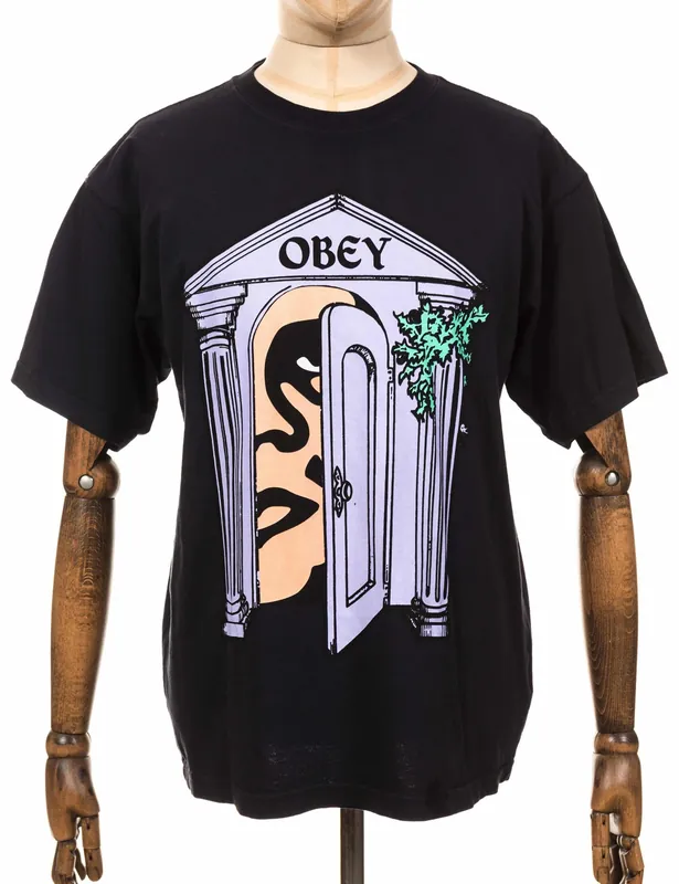 Mausoleum Heavyweight Classic Box T-Shirt - Off Black
