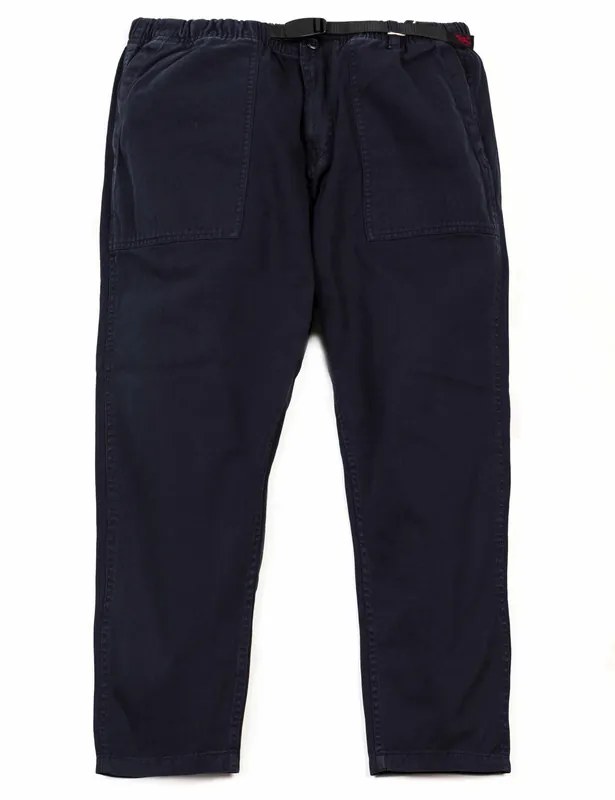 Loose Tapered Pants - Double Navy