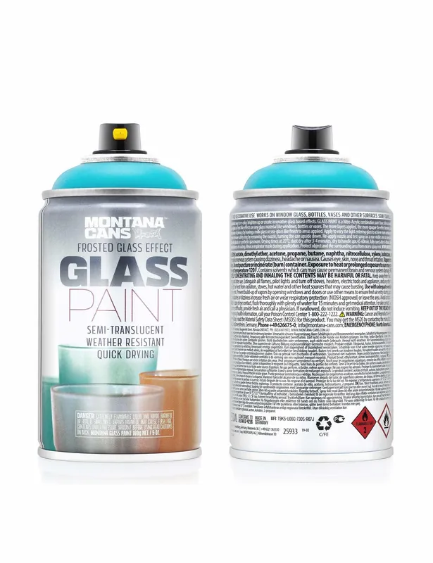 Glass Paint Frosted Effect 250ml - Teal GP6115