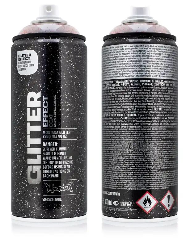 Glitter Effect Spray 400ml - Dusty Gold