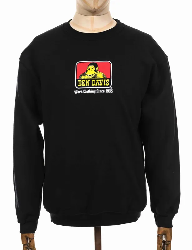 Logo Crew Sweat - Black