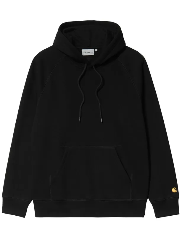 Chase Hooded Sweatshirt - Black/Gold