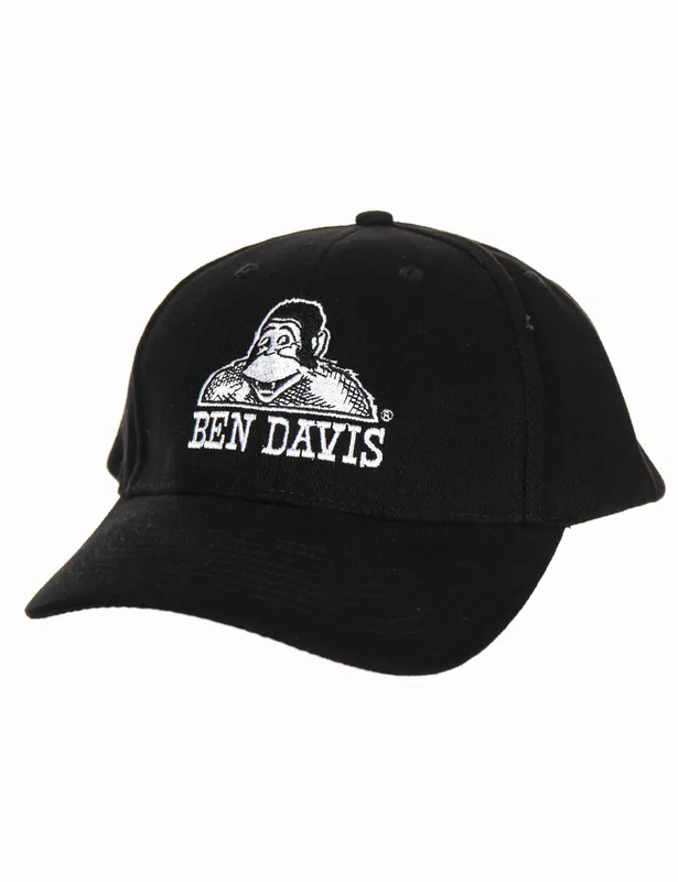 Classic Logo Baseball Cap - Black/White