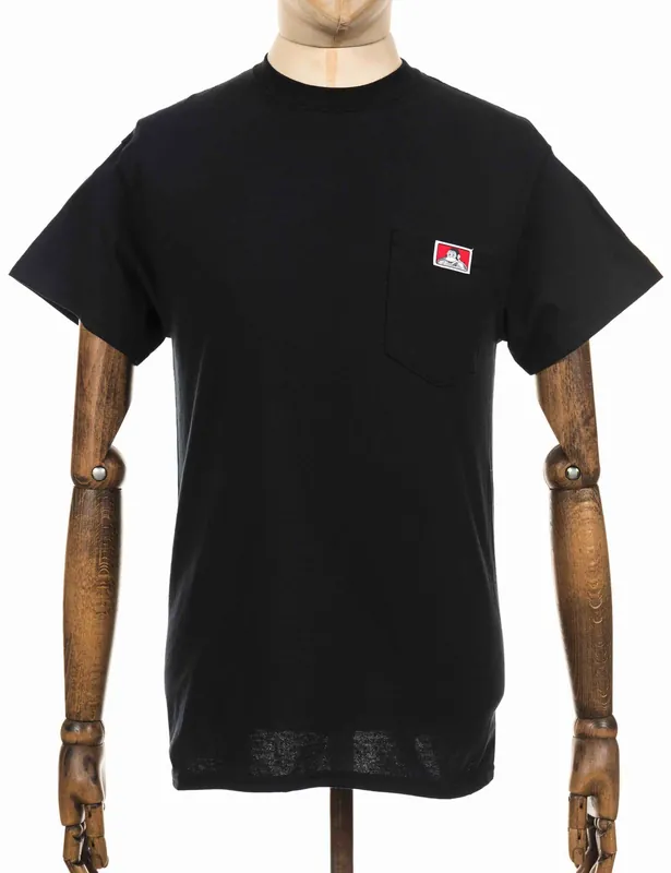 Classic Patch Logo Pocket T-Shirt - Black