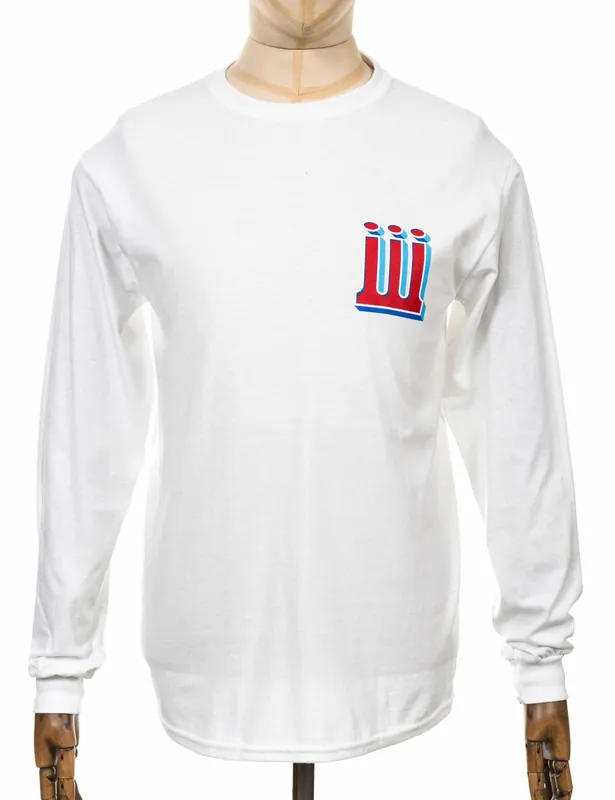 Structure Long Sleeve T-Shirt - White
