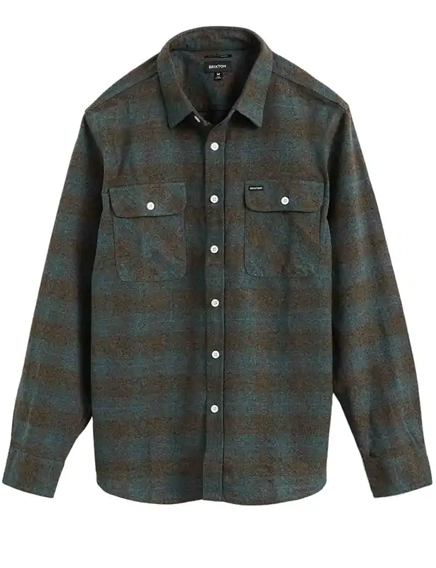 Bowery Flannel Shirt - Ocean