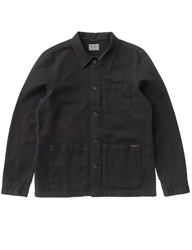 Barney Worker Jacket - Black