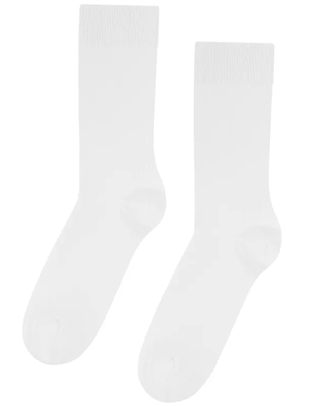 Classic Organic Socks - Optical White
