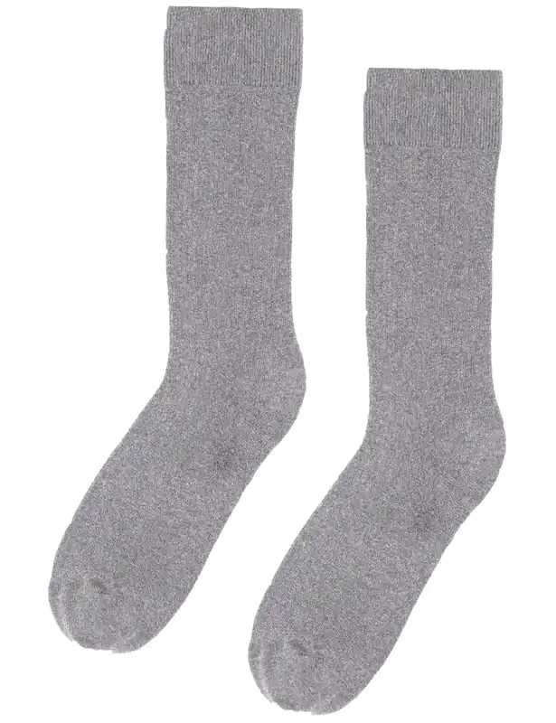 Classic Organic Socks - Grey Heather