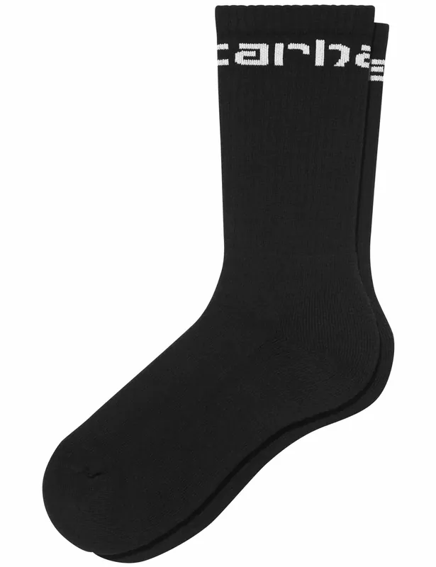 Carhartt Socks - Black/WHITE