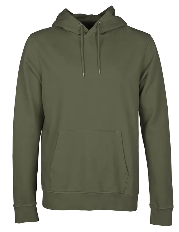 Organic Hooded Sweat - Seaweed Green