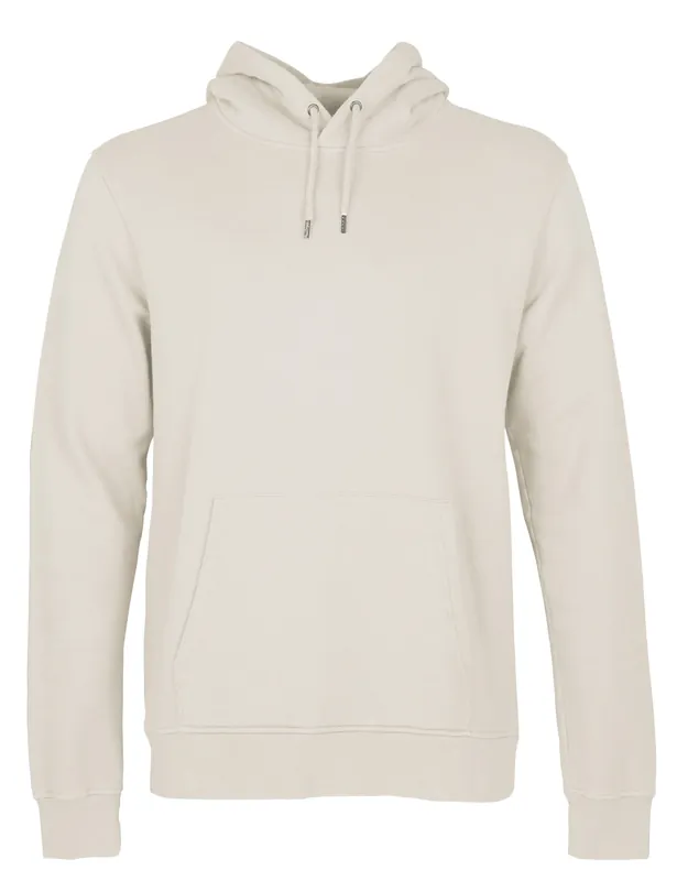 Organic Hooded Sweat - Ivory White