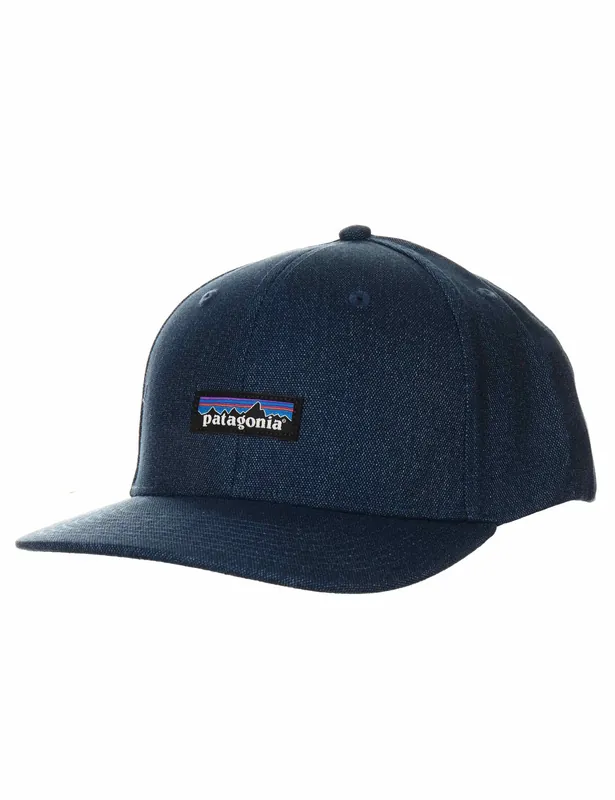 Tin Shed Hat - P6 Logo: Stone Blue