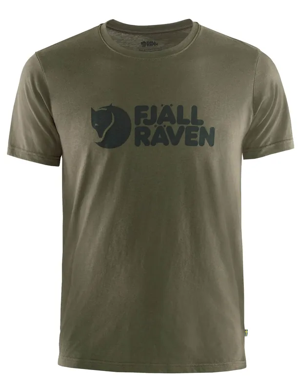 Fjallraven Logo T-Shirt - Dark Olive
