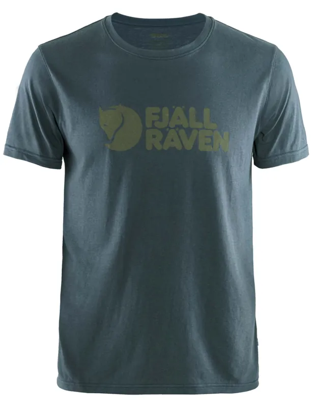 Fjallraven Logo T-Shirt - Navy